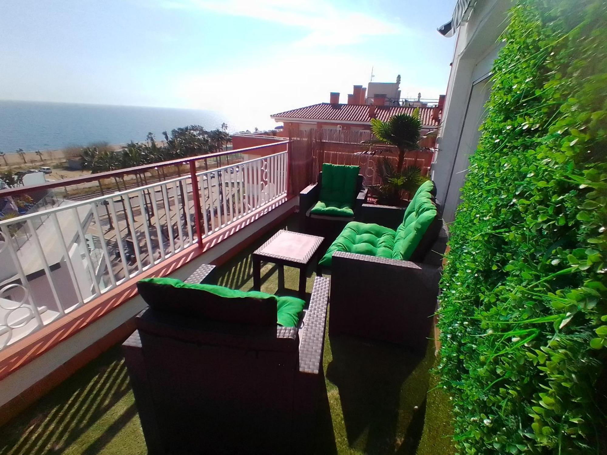 Terraza Al Mar Appartement Pineda de Mar Buitenkant foto