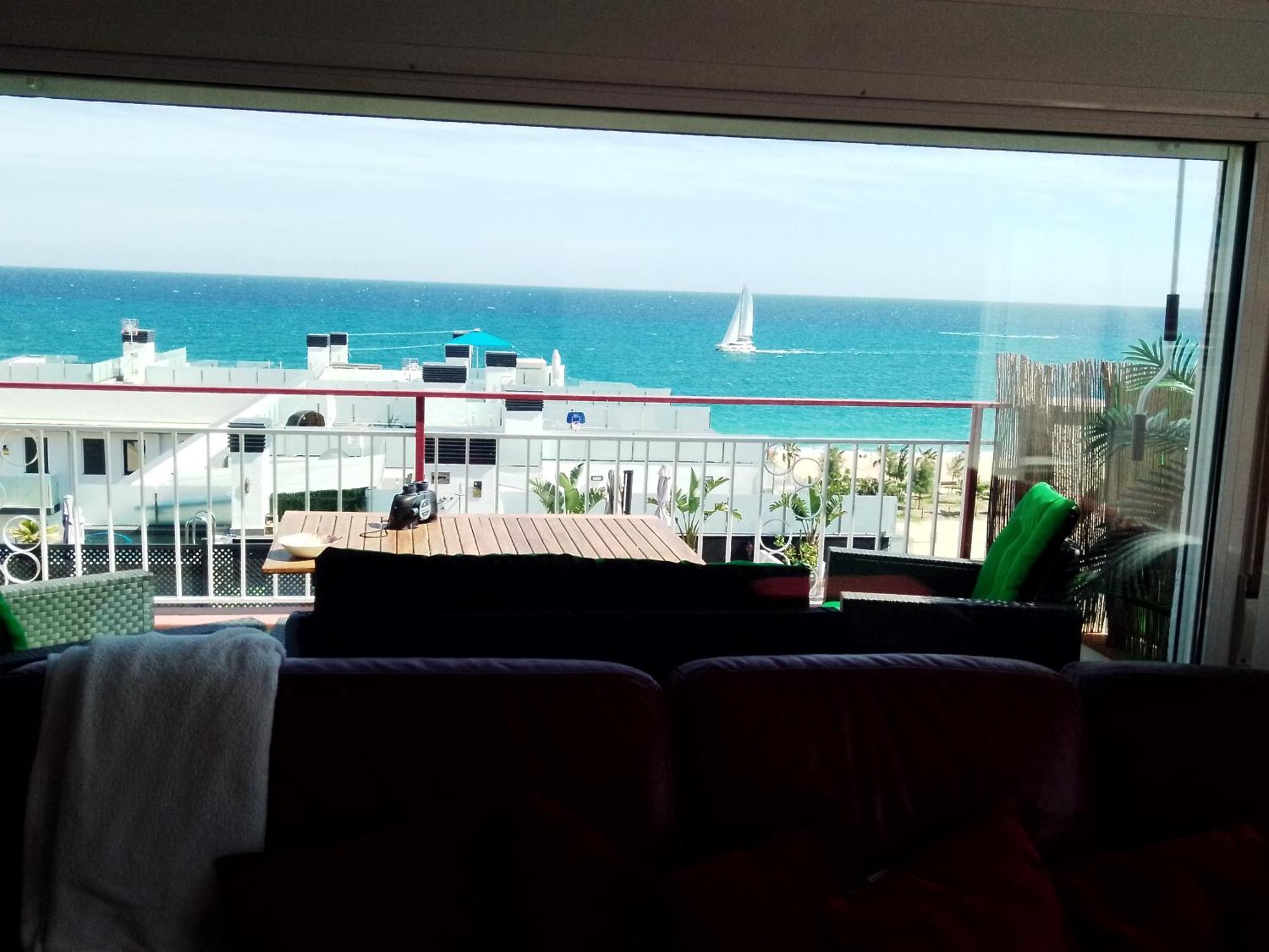 Terraza Al Mar Appartement Pineda de Mar Buitenkant foto